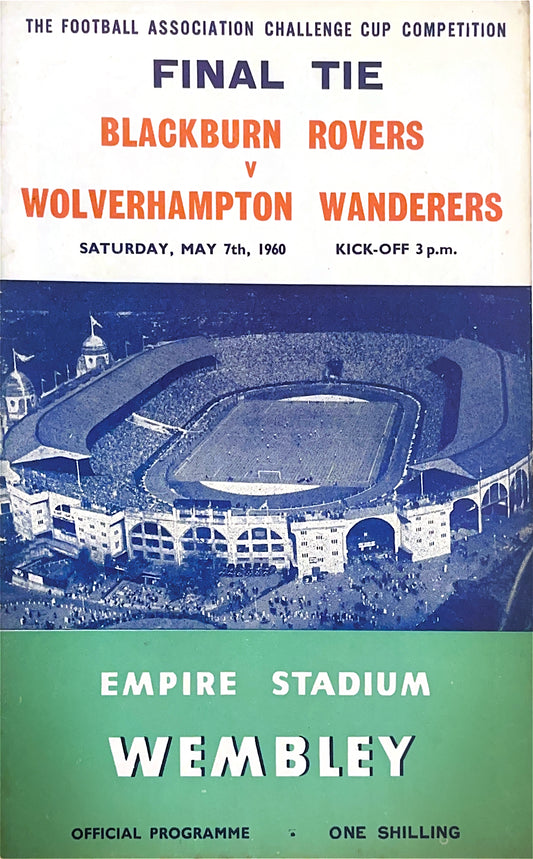 Blackburn Rovers V Wolverhampton Wanderers FA Cup Final